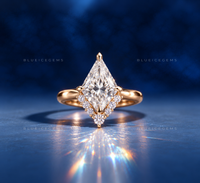 Geometric Zenith Kite Cut Lab-Grown Ring