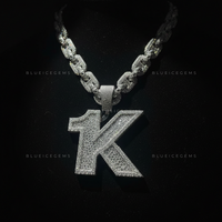 The "1K" Monolith: Baguette-Fusion Block & Gucci-Link Frost Set