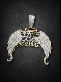 Heavenly Bee Memorial Charm Pendant
