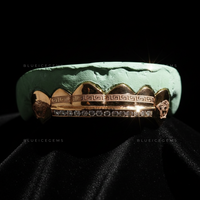Greek Key Imperial Diamond Bridge Grillz