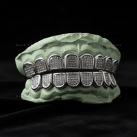 Glacier Peak Double-Row Diamond Grillz