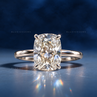 Regal Whisper Cushion Cut Solitaire Engagement Ring