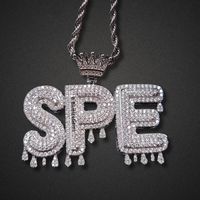 Iced-Out "Drip" Name Necklace