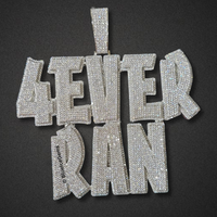 Custom "4EVER RAN" Block Letter Necklace