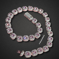 The "Pink Crush" Diamond Chain