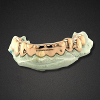 Solid Rose Gold Classic Grillz