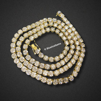 The "Unbroken Fire" Diamond Tennis Chain
