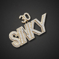 The "30 SINKY" Diamond Statement Pendant
