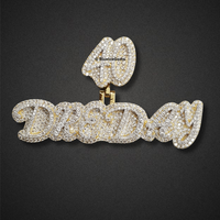 The "40th Birthday" Diamond Script Pendant