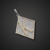 The "Diamond Envelope" Statement Pendant