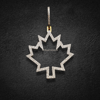 The "Diamond Maple Leaf" Heritage Pendant