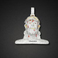 The "Diamond Martyr" Bust Pendant
