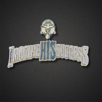 The "IMAGINE HIS SUCCESS" Diamond & Enamel Drip Pendant