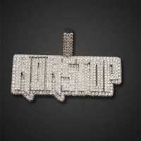 The "NONSTOP" Diamond Billboard Pendant