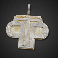 The "Time Production" Diamond Emblem Pendant