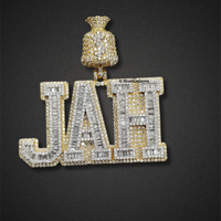 The JAH Fortune Bag Diamond Pendant