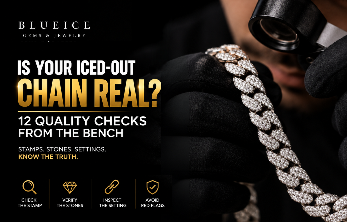 Is Your Iced-Out Chain Real? 12 Quality Checks From the Bench
