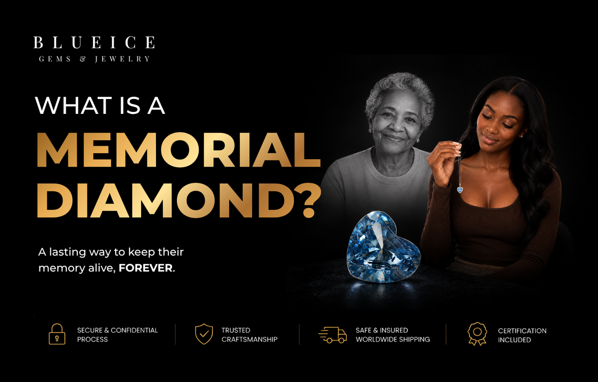 Memorial diamond heart pendant representing a meaningful tribute to a loved one