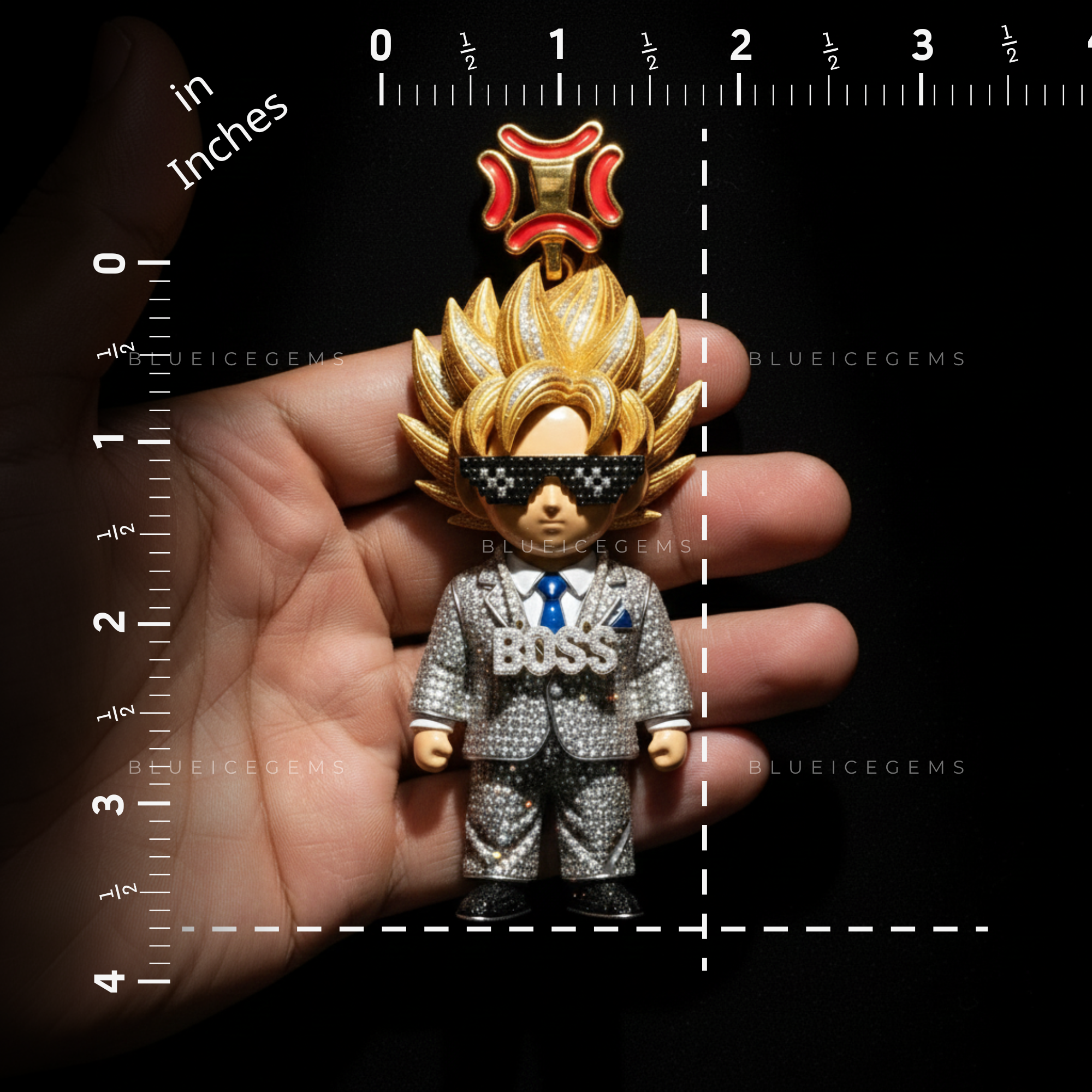 The "BOSS" Saiyan: Golden Super-Aura & Diamond Executive Sovereign