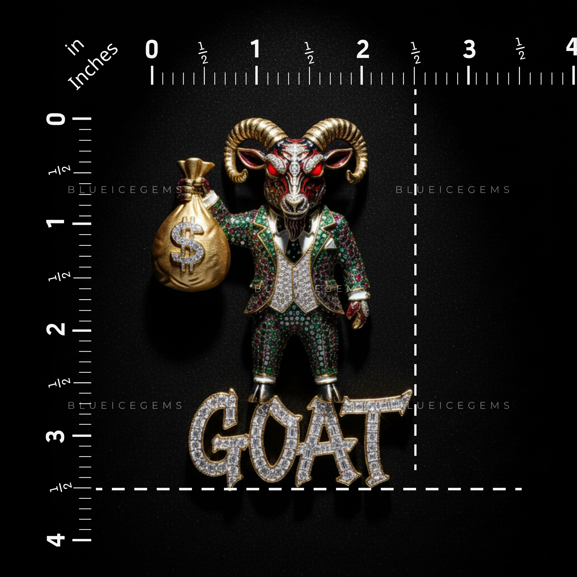 The "G.O.A.T." Capitalist: Ruby-Eyed Ram & Emerald Suit Sovereign