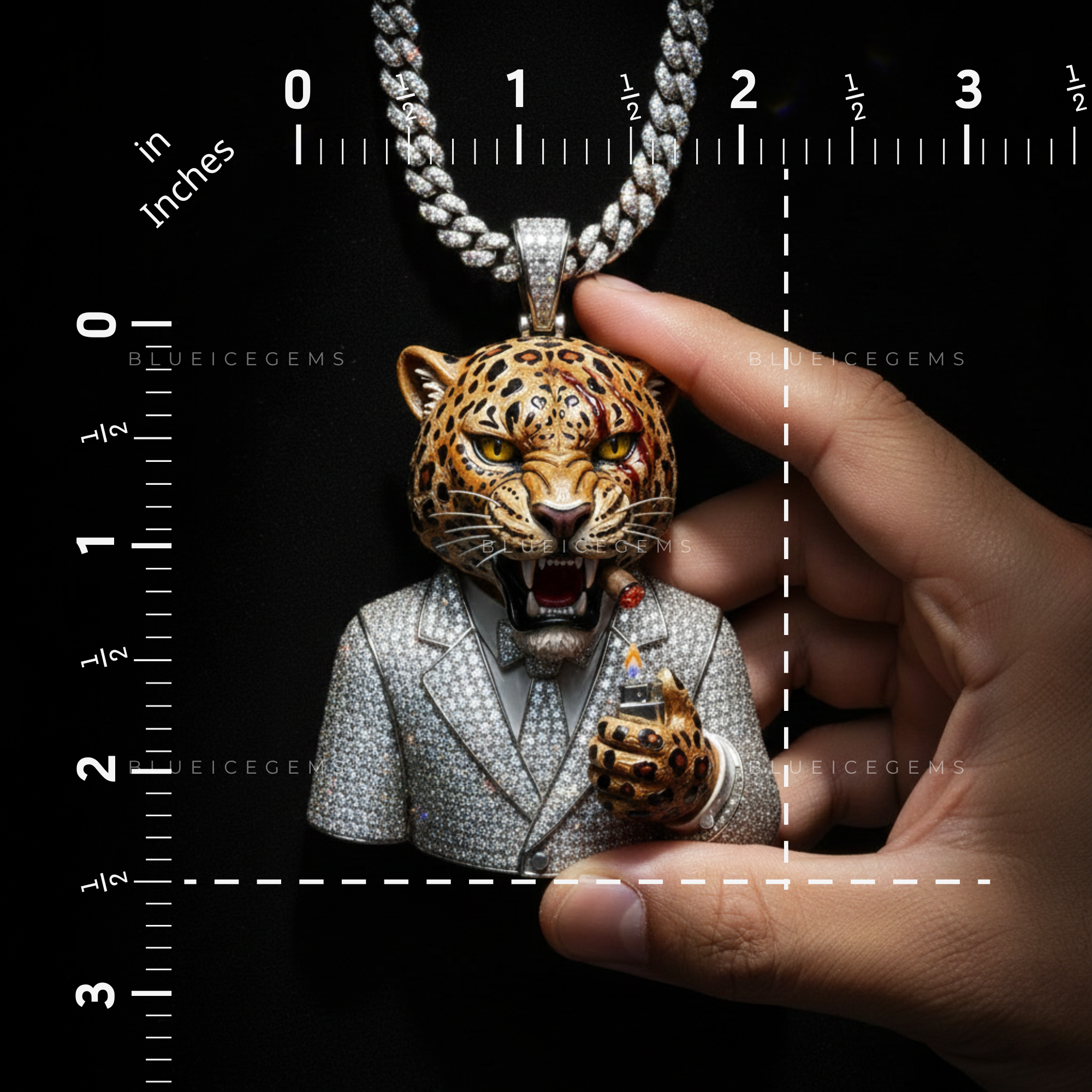 The Apex Executive: Diamond Tuxedo & Battle-Scarred Jaguar Sovereign