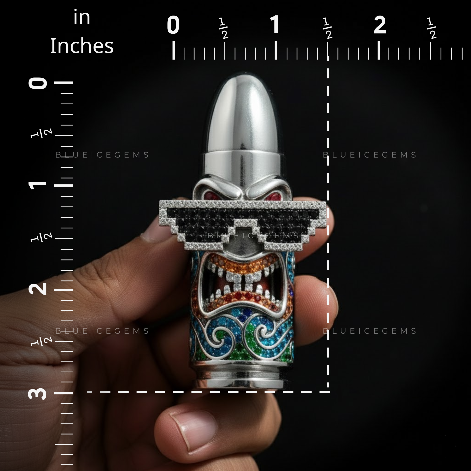 The Bullet Executive: Pixel-Shades & Multichromatic Wave Sovereign