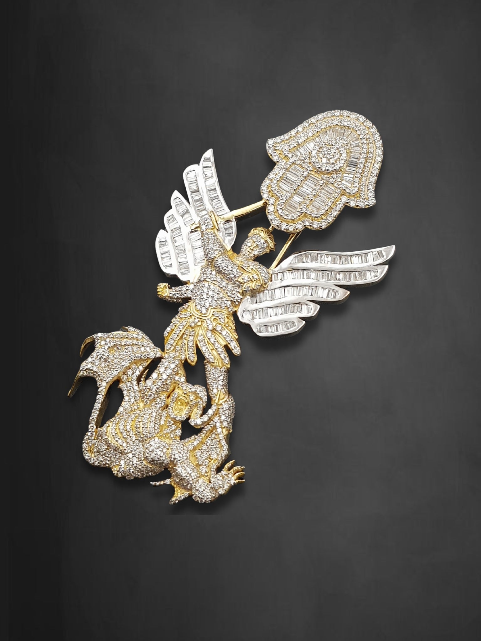 Guardian Angel Warrior Pendant