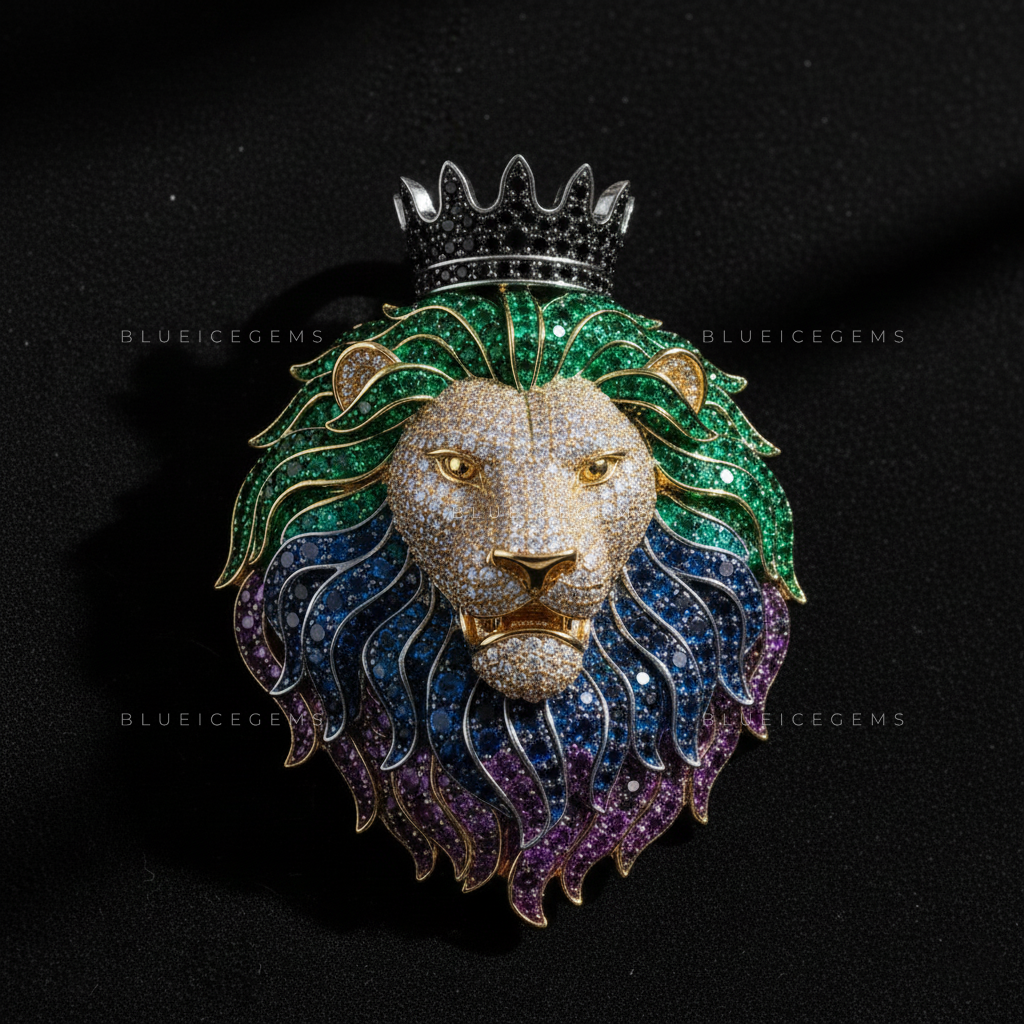 The Apex Monarch: Aurora Mane & Black Diamond Crown Sovereign