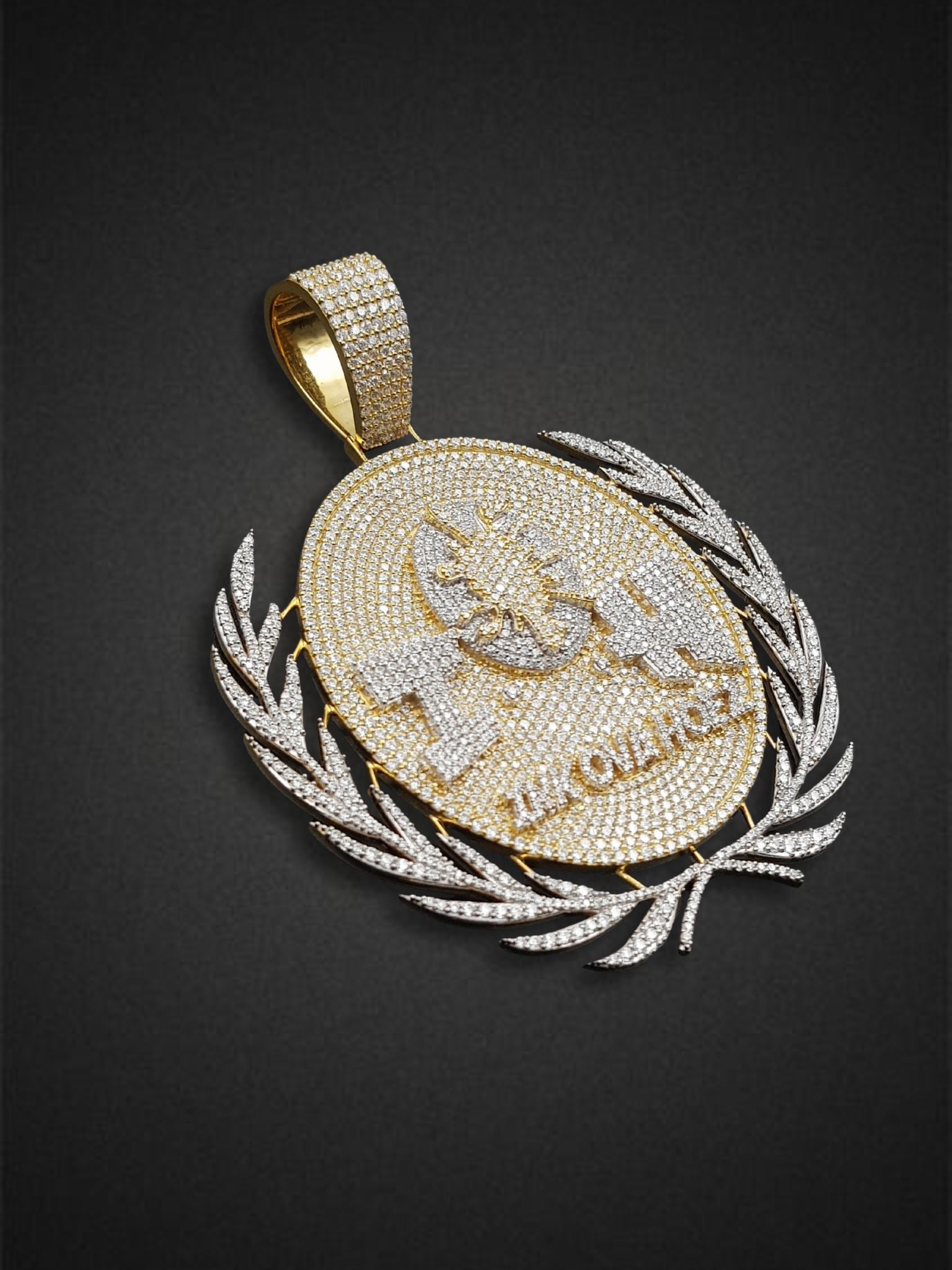TOH Bling Emblem Pendant