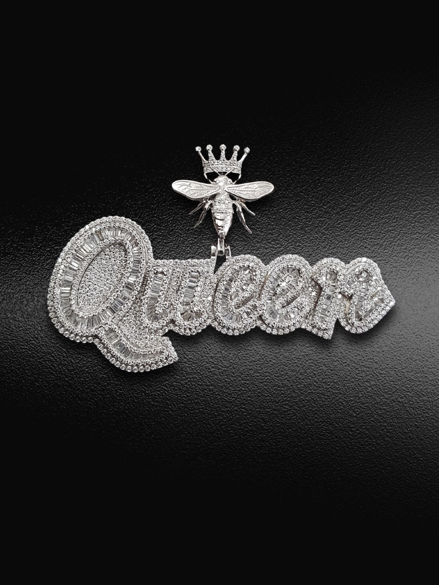 Queen Bee Iced Pendant