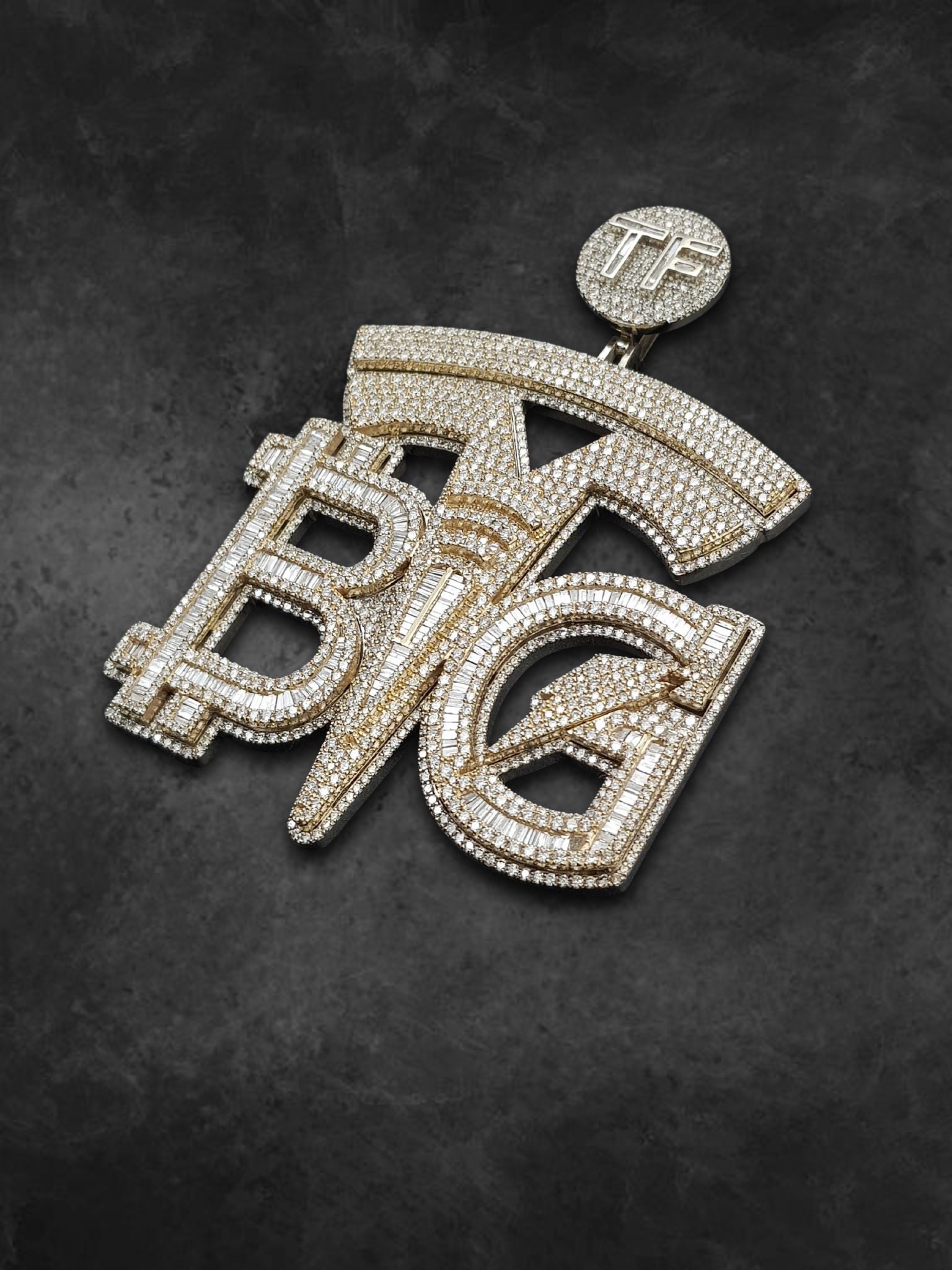 BIG Tesla Crypto Pendant