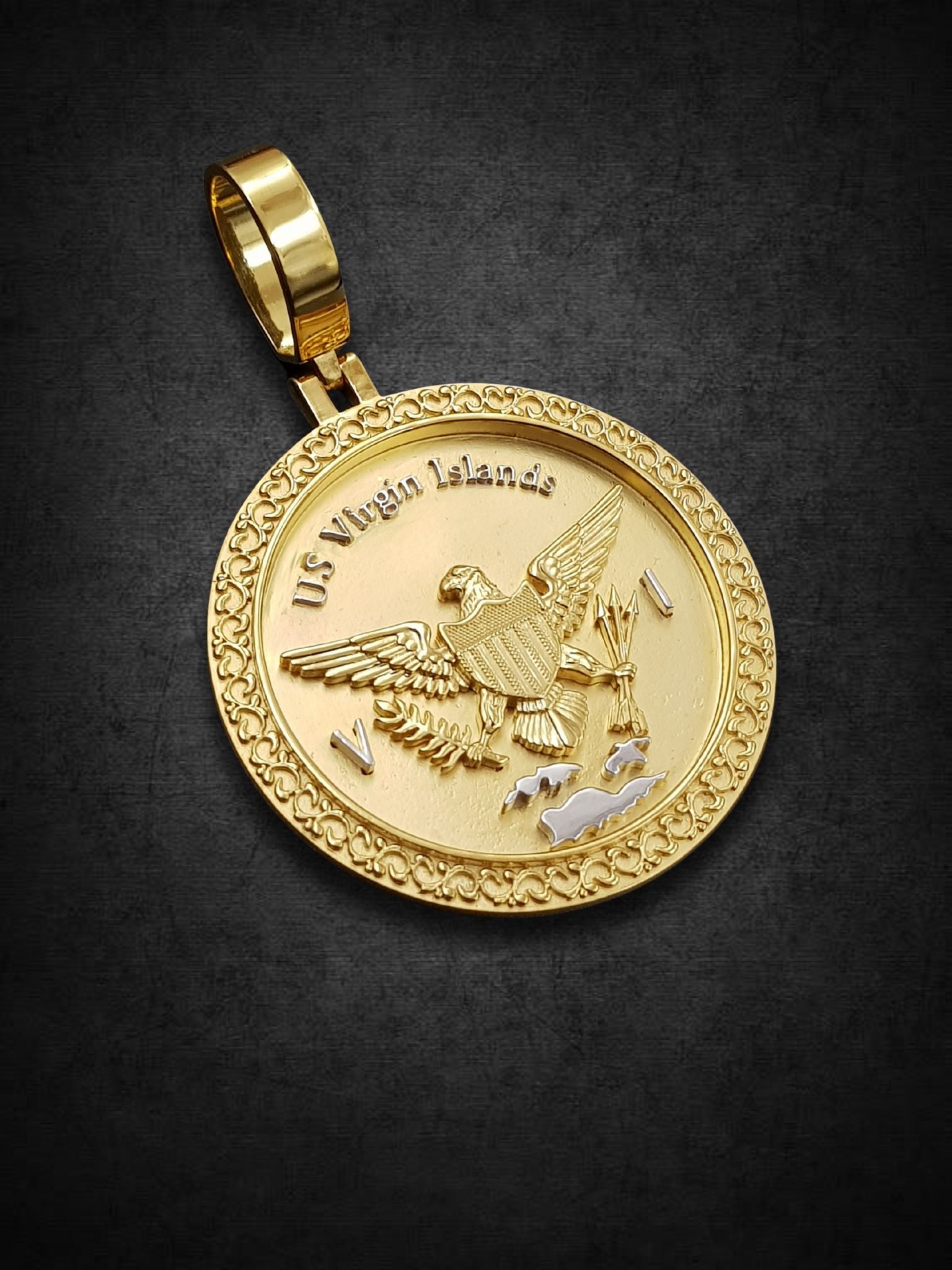 VI Heritage Medallion Pendant