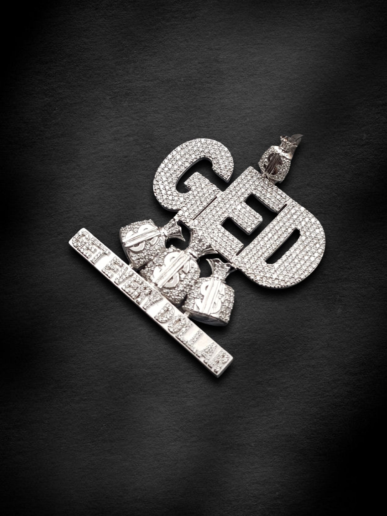 GED Bling Pendant for Hustlers Pendant