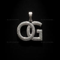 The "OG" Heritage: Interlocking Bold Block Signature Pendant