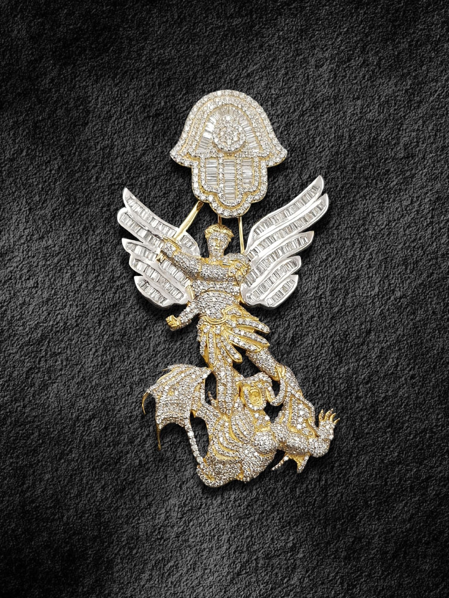 Guardian Angel Warrior Pendant