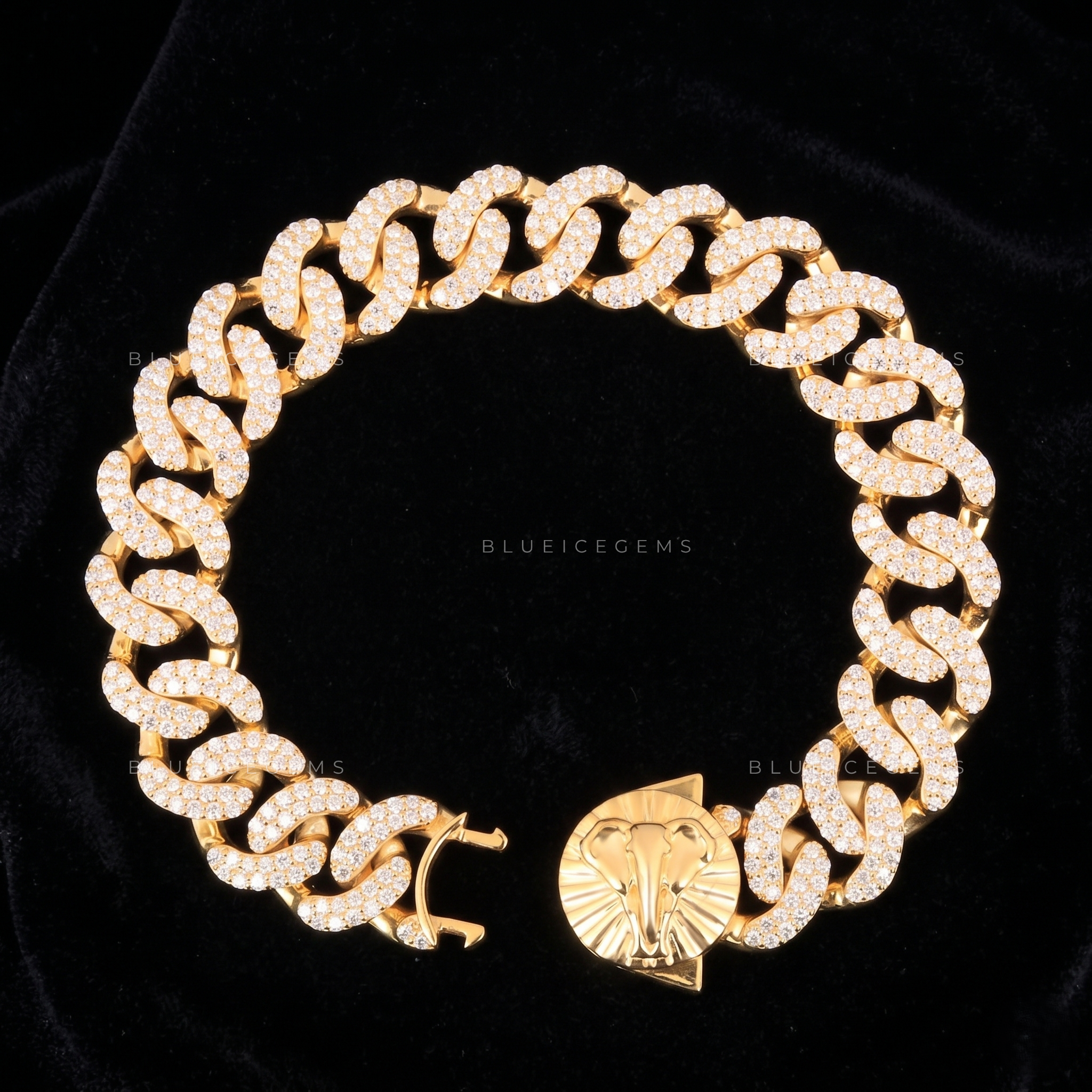Frost-Link Elite 8-Inch Iced-Out Miami Cuban Masterpiece