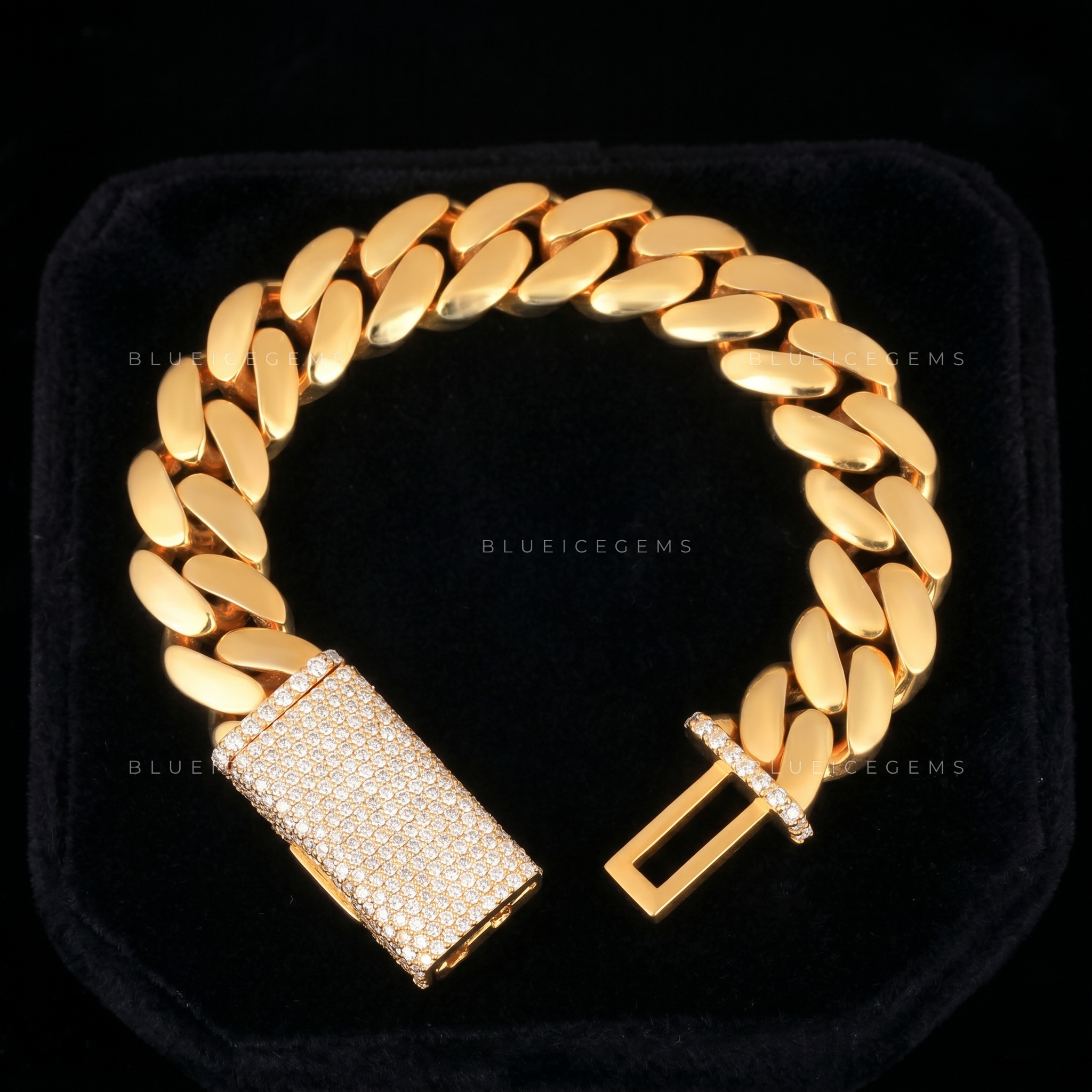 Golden Frost Heavyweight Iced Cuban Statement Link