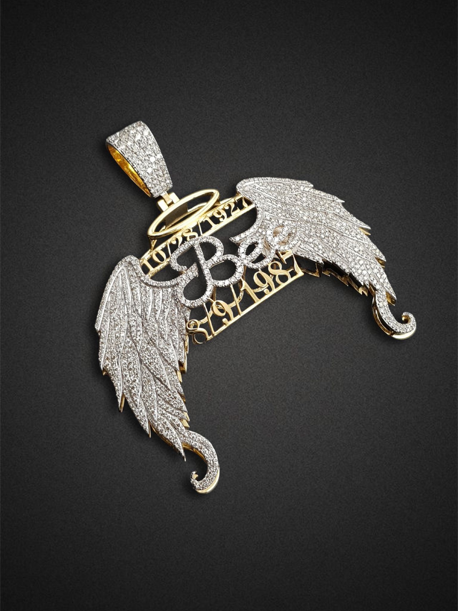 Heavenly Bee Memorial Charm Pendant
