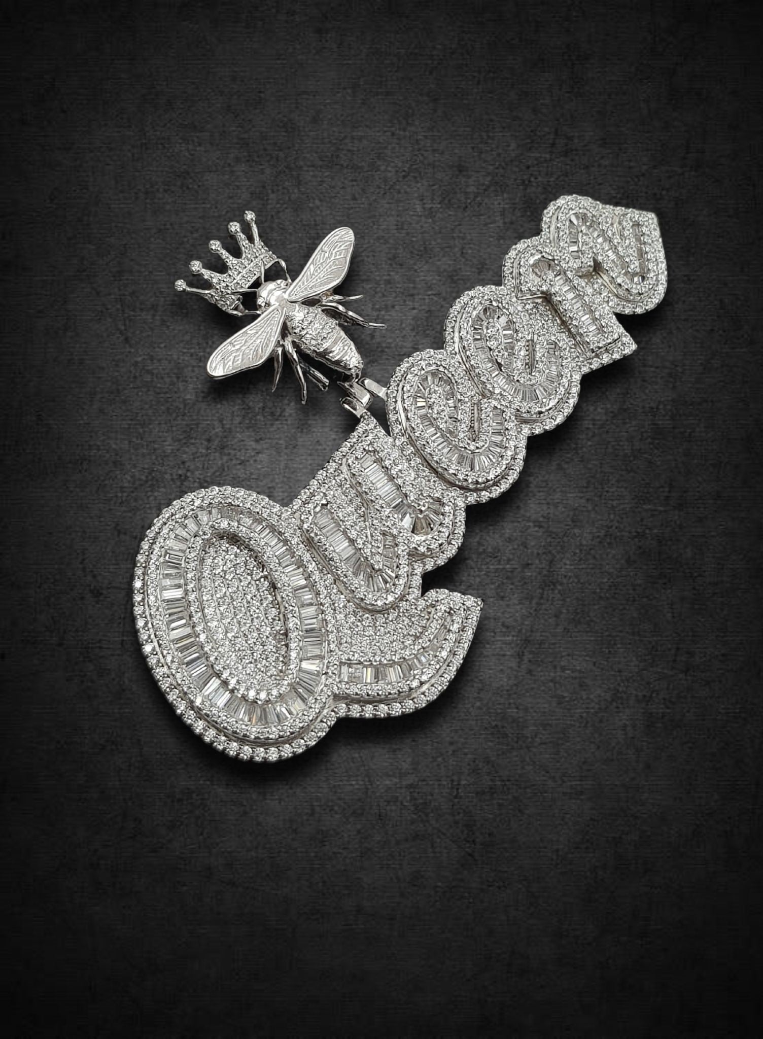Queen Bee Iced Pendant