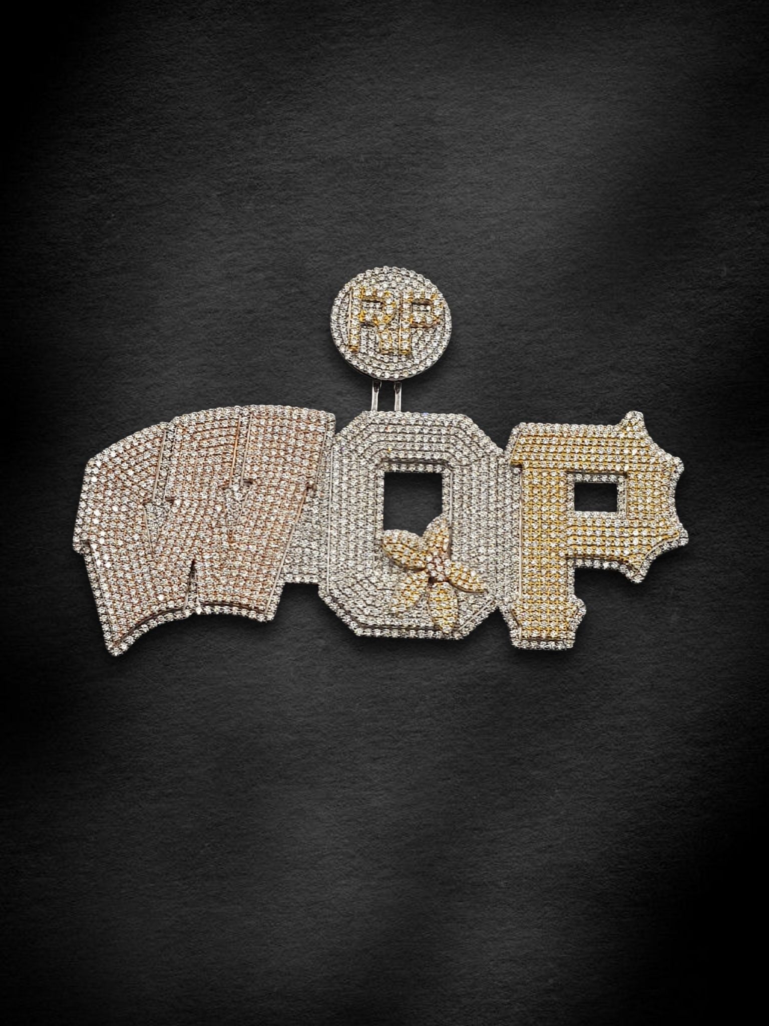 Iced Authority Custom Charm Pendant