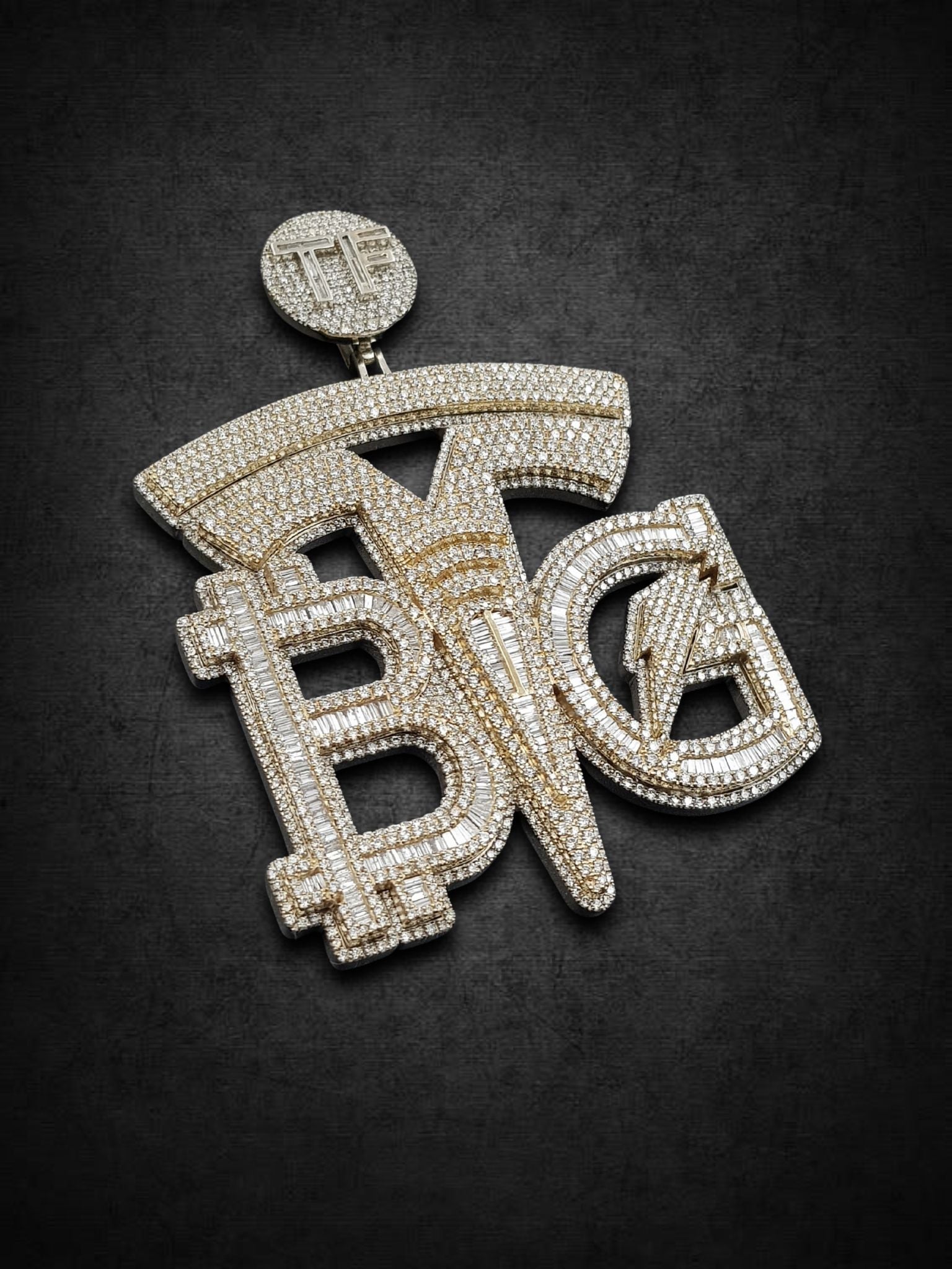 BIG Tesla Crypto Pendant