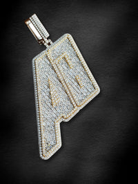 A1 Baguette Statement Pendant