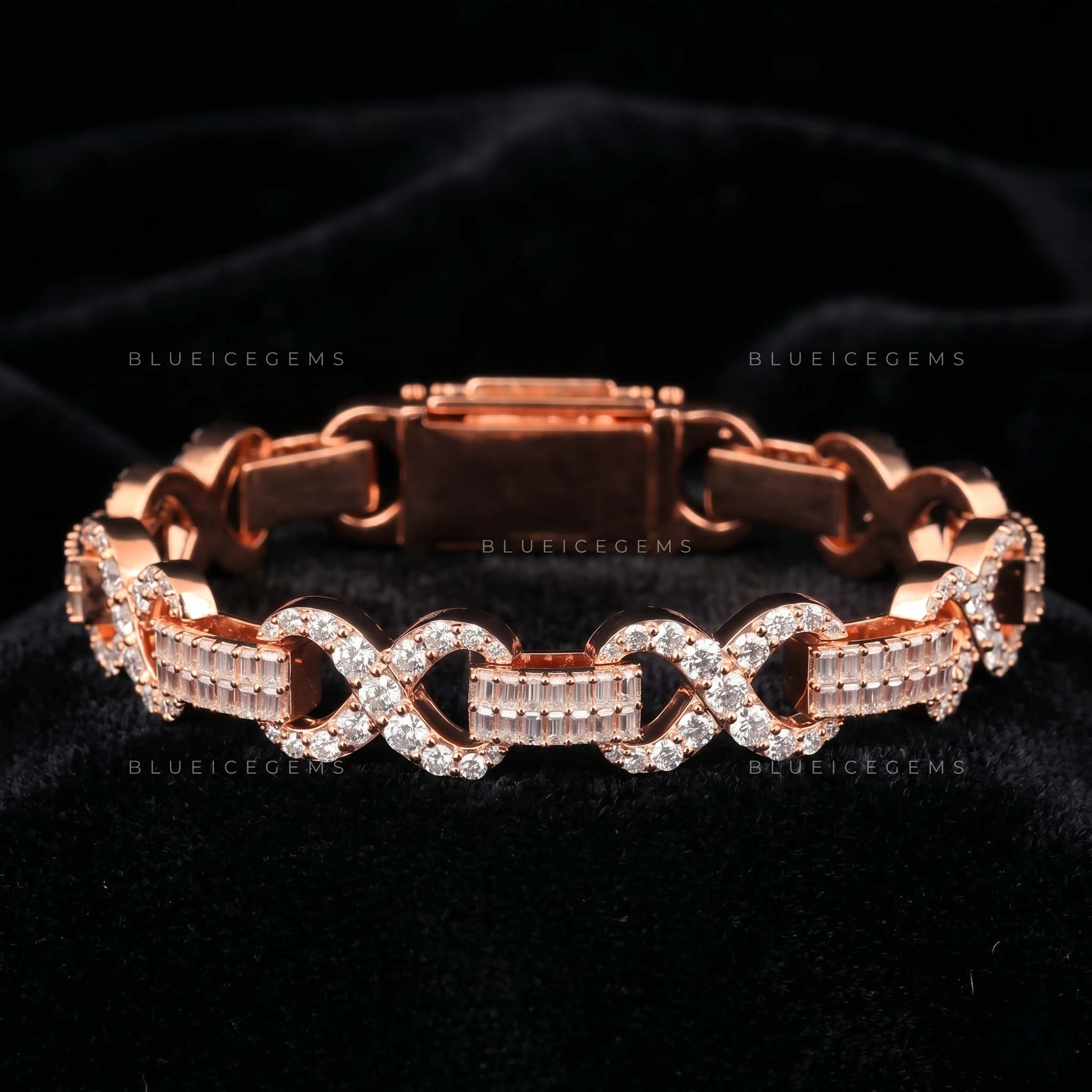 Structural Radiance Baguette & Round-Cut Infinity Masterpiece