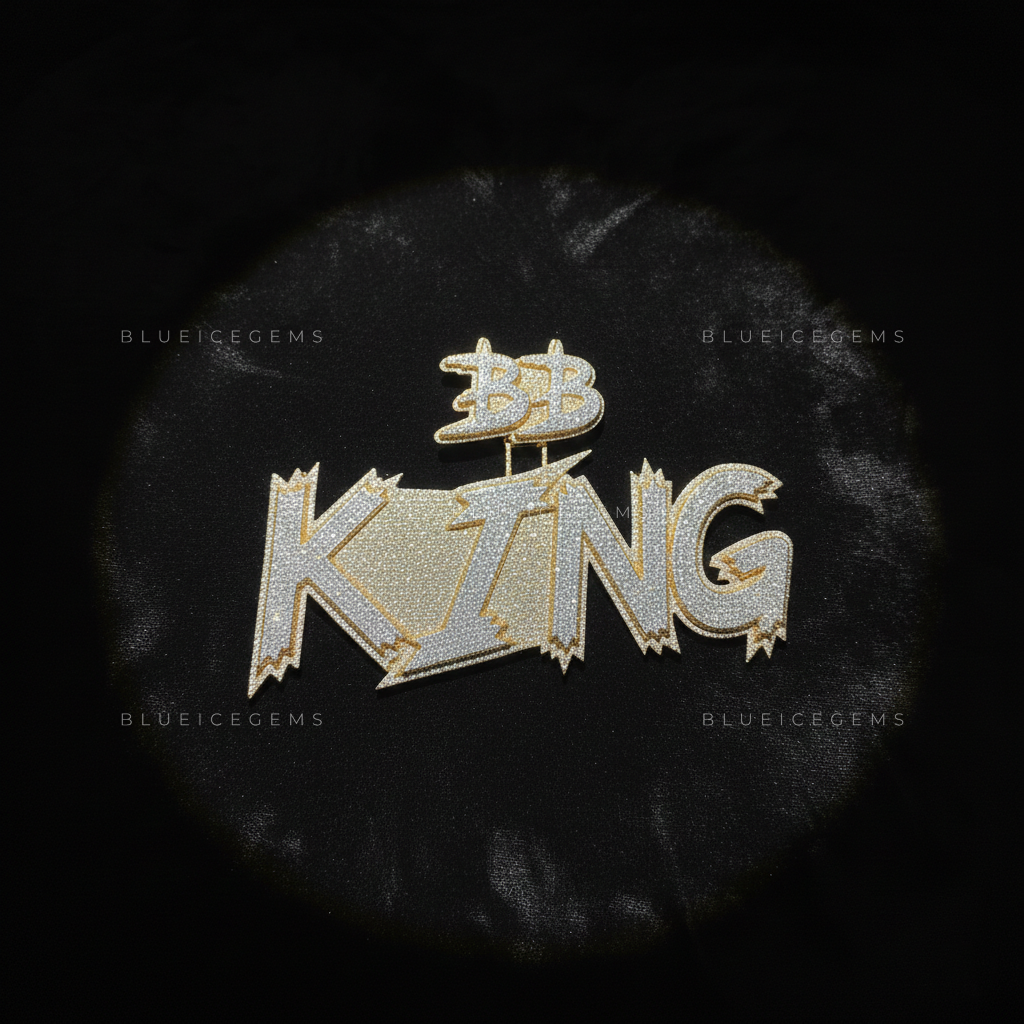 The "KING" Bolt Sovereign: Jagged Lightning Script & "BB" Monogram Bail