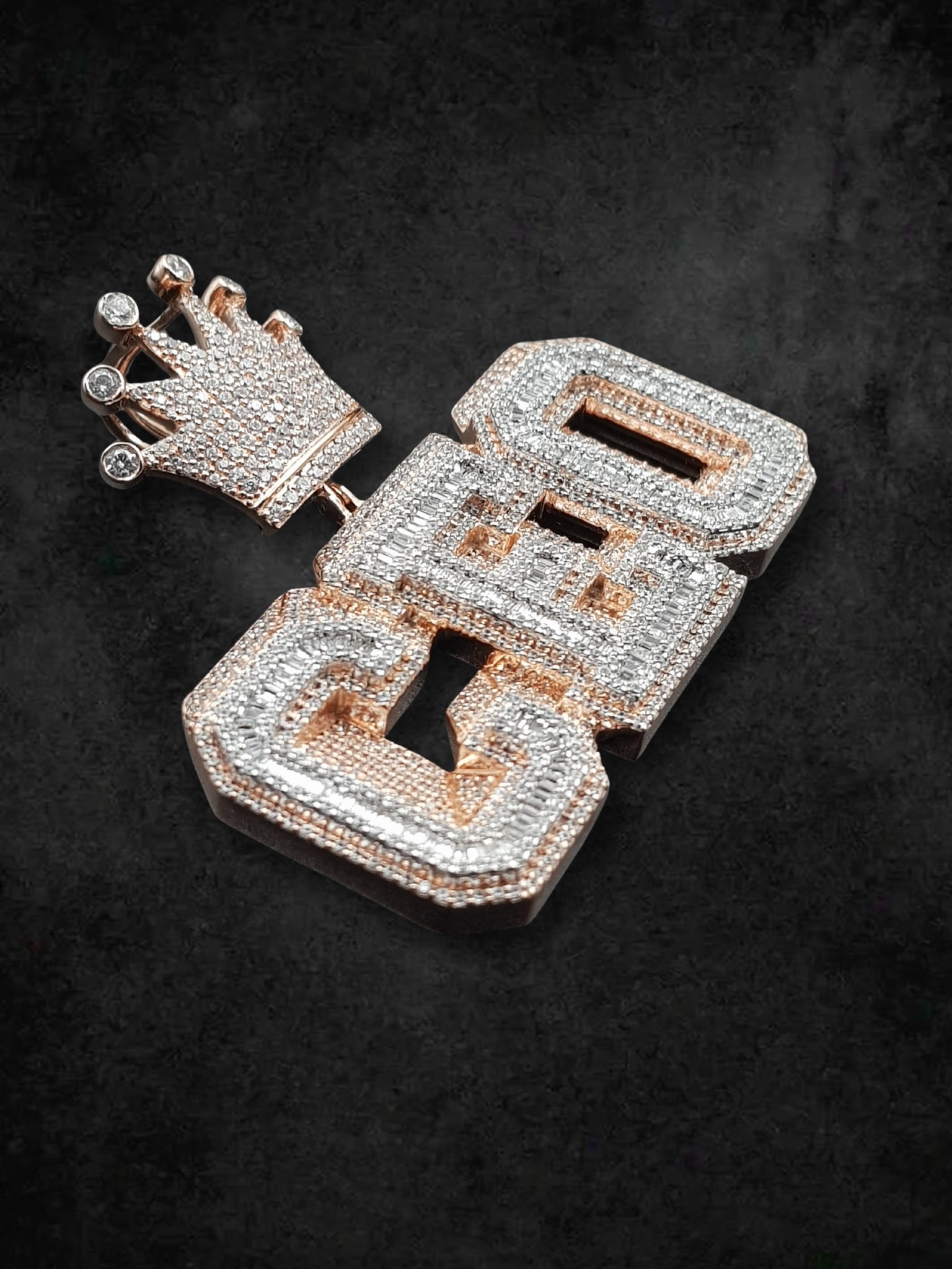 Crowned CEO Bling Pendant