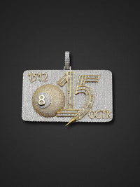 OGTK 8-Ball Gold Plate Pendant