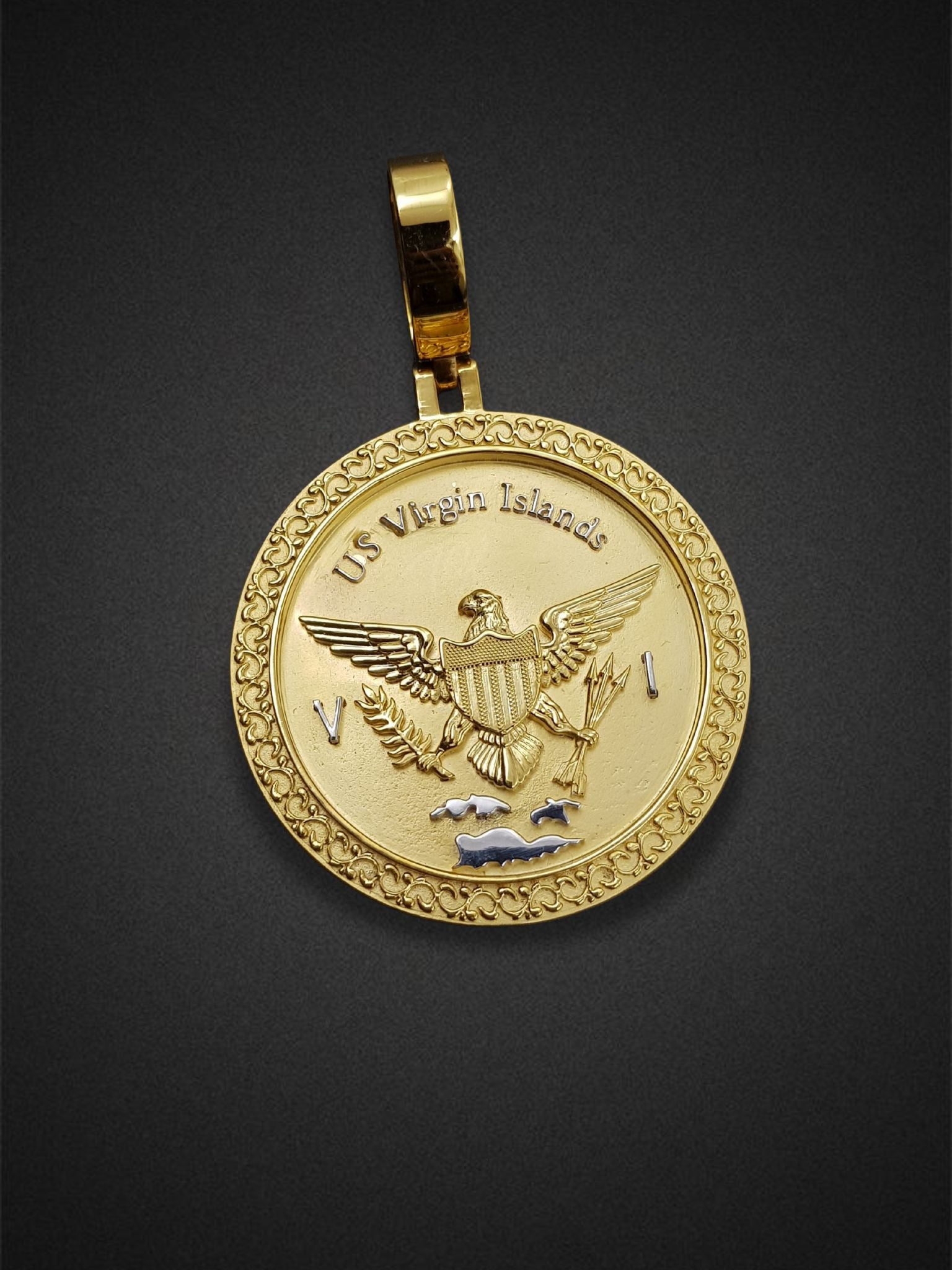 VI Heritage Medallion Pendant