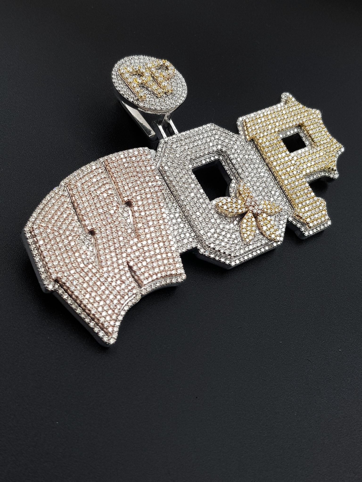 Iced Authority Custom Charm Pendant