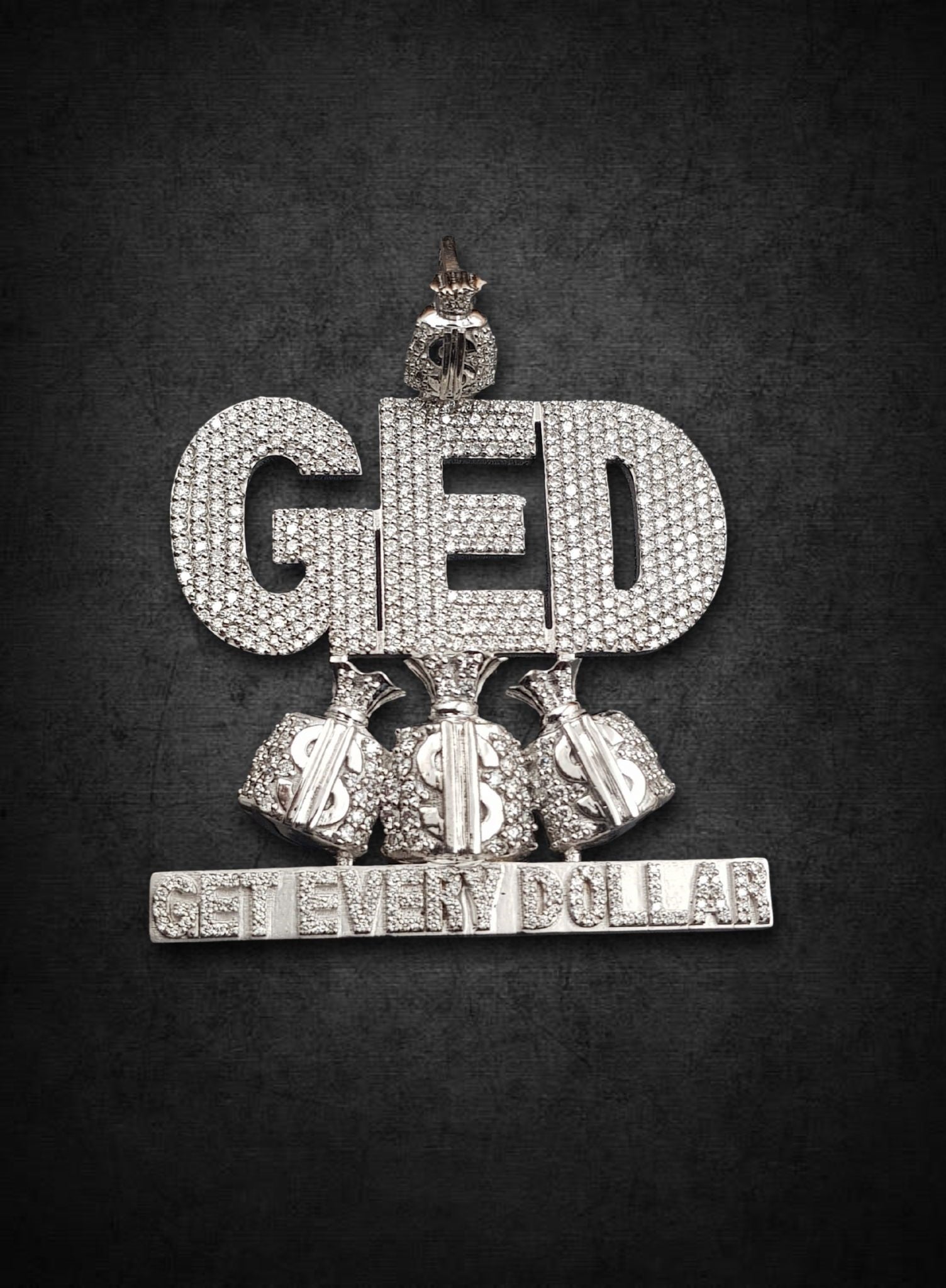 GED Bling Pendant for Hustlers Pendant