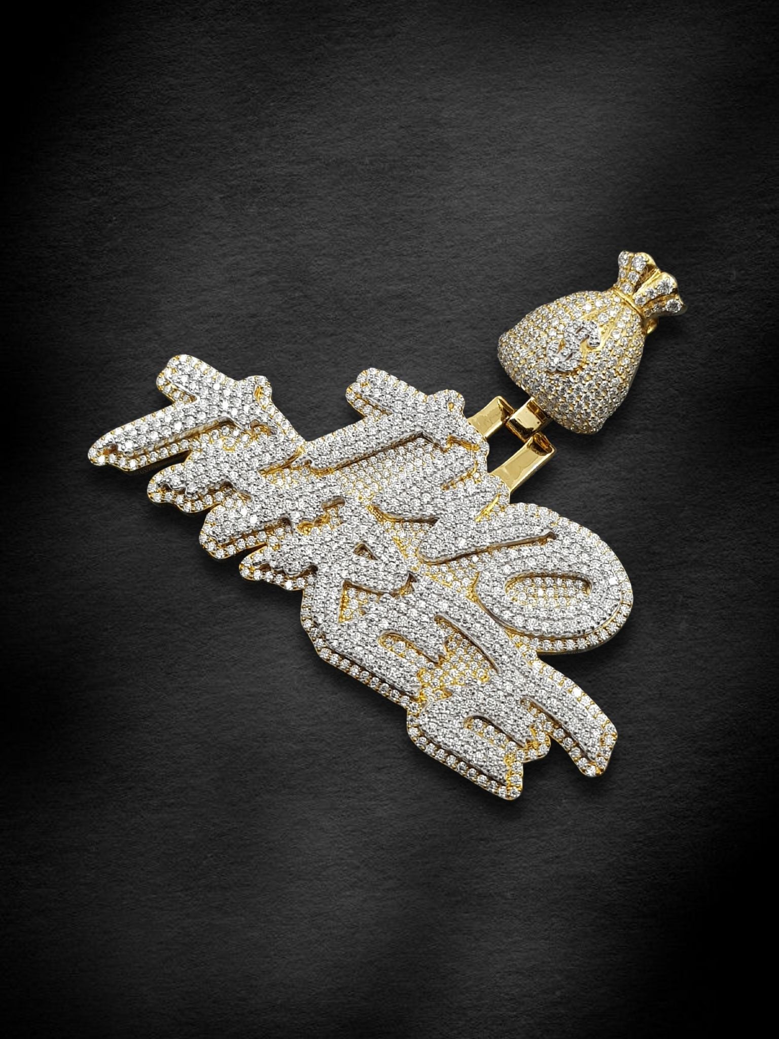 Two Three Drip Piece Pendant